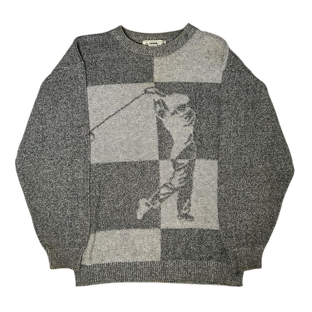 Vintage USA Made Golf Crewneck Sweater Mens M Penguin Grand Slam Munsingwear